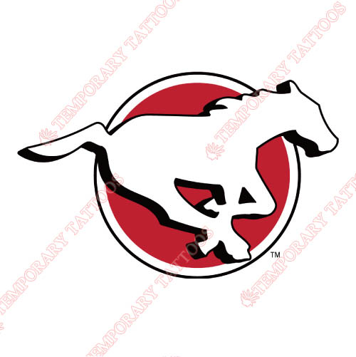 Calgary Stampeders Customize Temporary Tattoos Stickers NO.7582